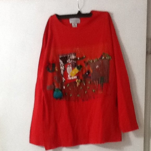 Justine Todd Christmas sweater, medium, MSw1 - Picture 1 of 5